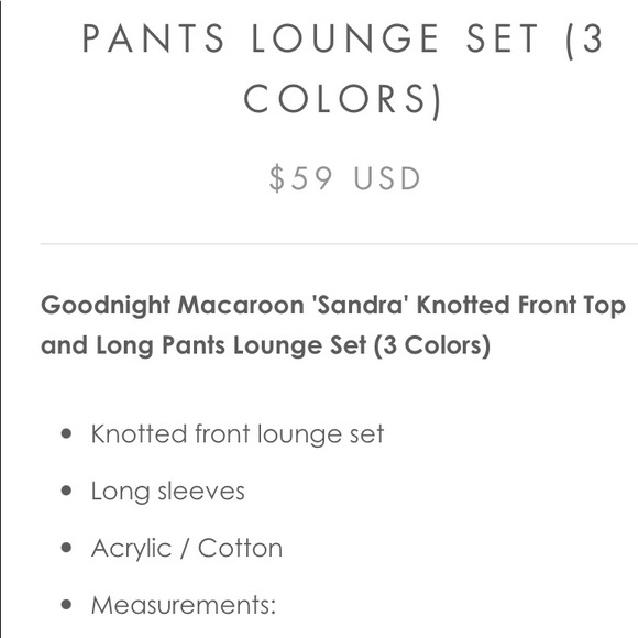 Pajama set - Picture 2 of 4